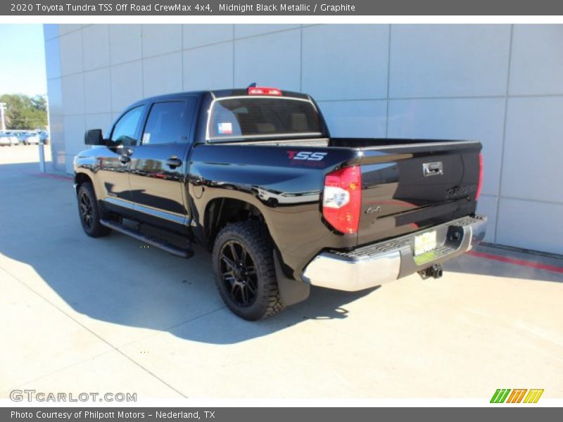 Midnight Black Metallic / Graphite 2020 Toyota Tundra TSS Off Road CrewMax 4x4