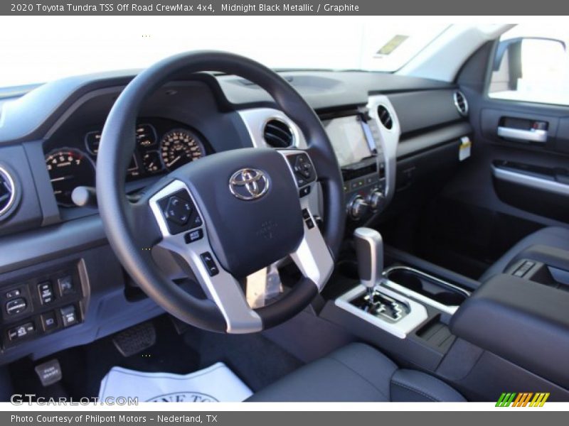 Midnight Black Metallic / Graphite 2020 Toyota Tundra TSS Off Road CrewMax 4x4