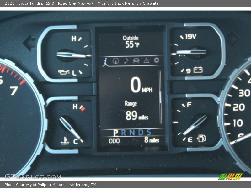 Midnight Black Metallic / Graphite 2020 Toyota Tundra TSS Off Road CrewMax 4x4