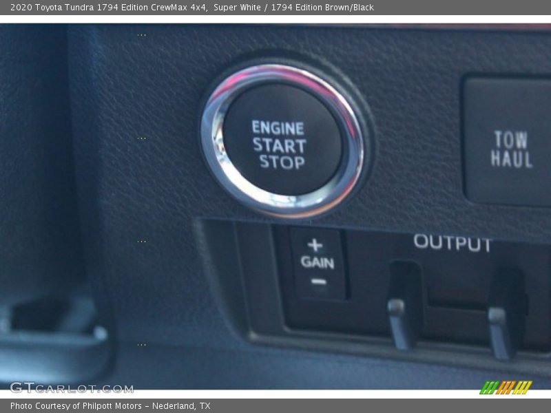 Super White / 1794 Edition Brown/Black 2020 Toyota Tundra 1794 Edition CrewMax 4x4