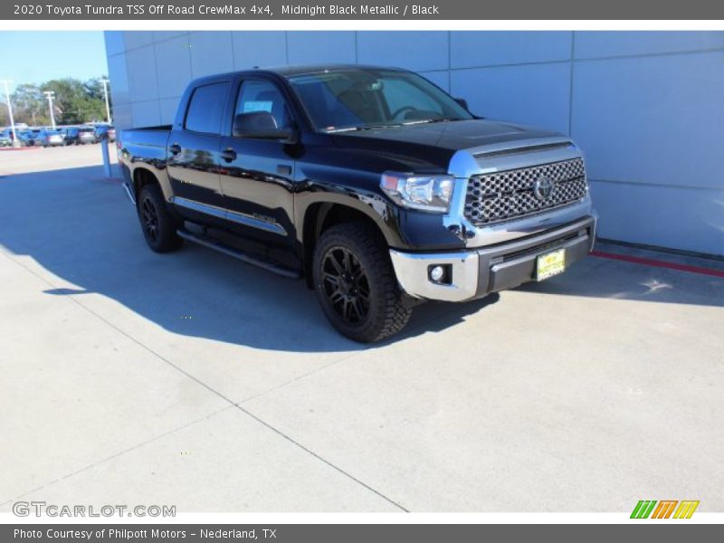 Midnight Black Metallic / Black 2020 Toyota Tundra TSS Off Road CrewMax 4x4