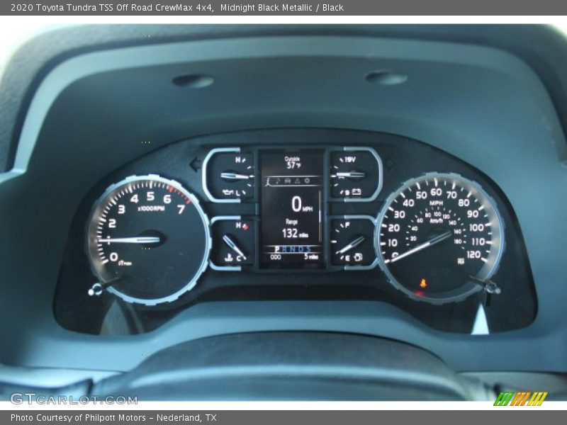 Midnight Black Metallic / Black 2020 Toyota Tundra TSS Off Road CrewMax 4x4