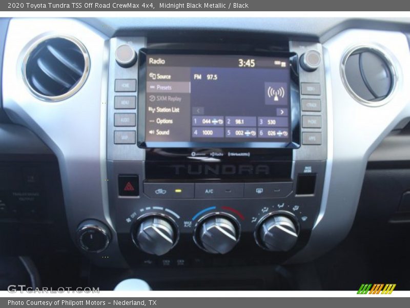 Midnight Black Metallic / Black 2020 Toyota Tundra TSS Off Road CrewMax 4x4