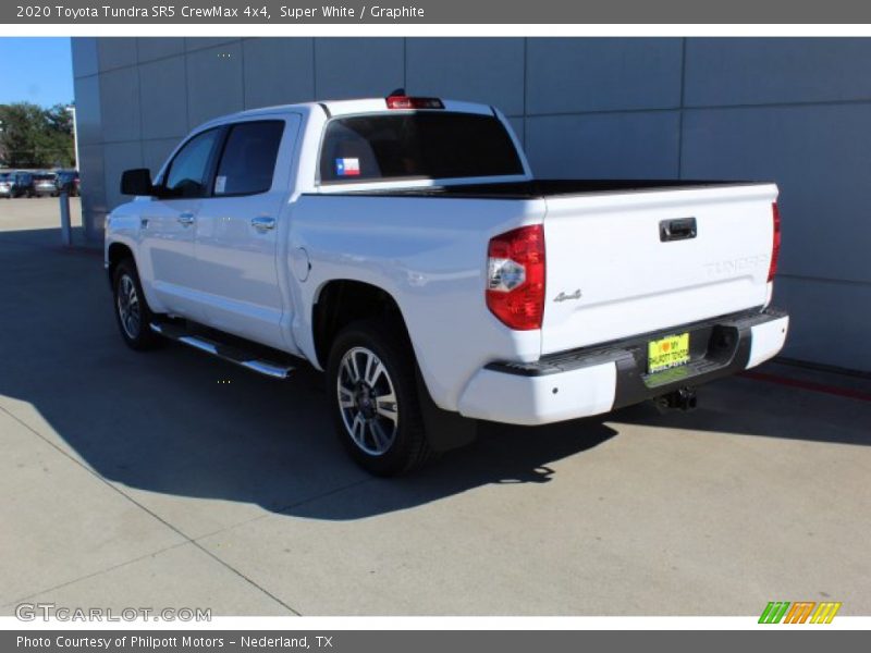 Super White / Graphite 2020 Toyota Tundra SR5 CrewMax 4x4