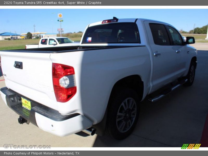 Super White / Graphite 2020 Toyota Tundra SR5 CrewMax 4x4