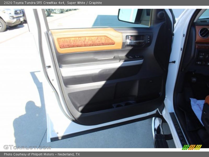 Super White / Graphite 2020 Toyota Tundra SR5 CrewMax 4x4