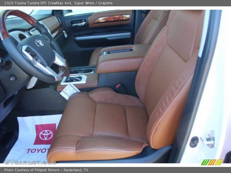 Super White / Graphite 2020 Toyota Tundra SR5 CrewMax 4x4