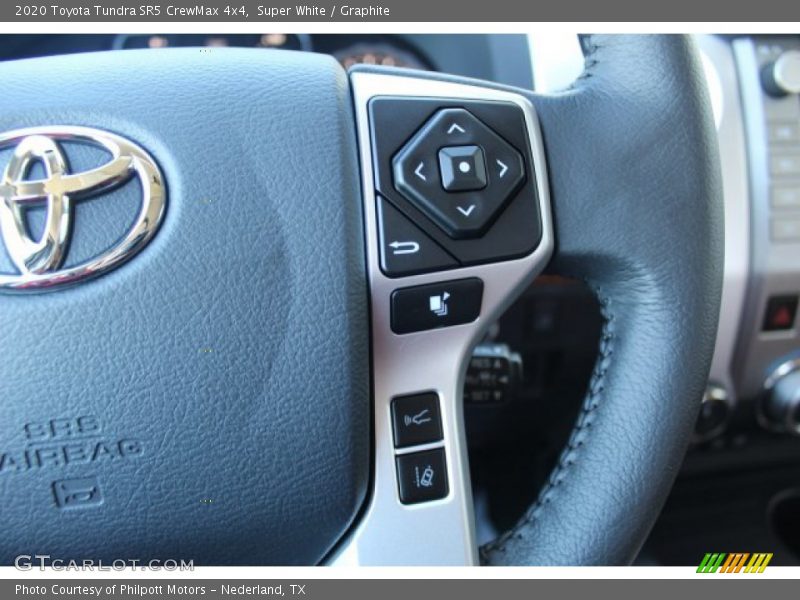 Super White / Graphite 2020 Toyota Tundra SR5 CrewMax 4x4