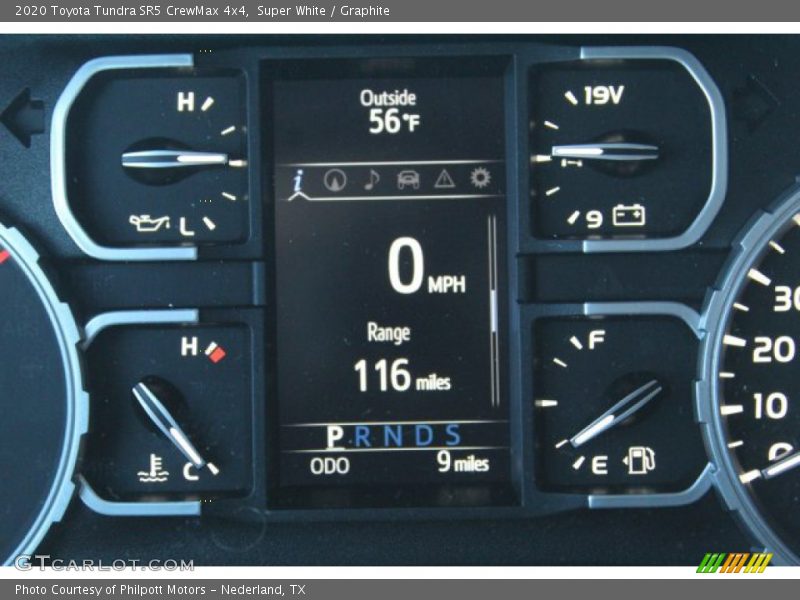 Super White / Graphite 2020 Toyota Tundra SR5 CrewMax 4x4