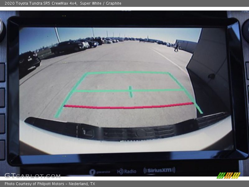 Super White / Graphite 2020 Toyota Tundra SR5 CrewMax 4x4