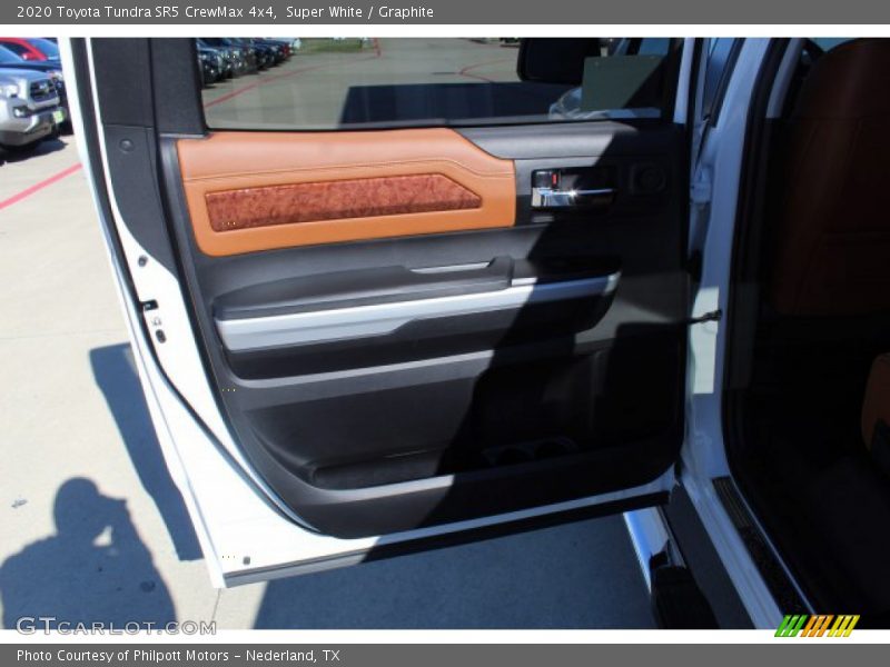 Super White / Graphite 2020 Toyota Tundra SR5 CrewMax 4x4