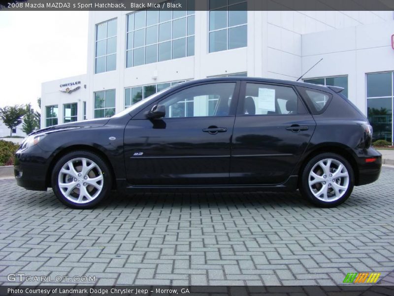 Black Mica / Black 2008 Mazda MAZDA3 s Sport Hatchback