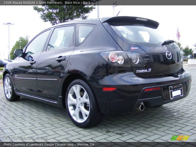Black Mica / Black 2008 Mazda MAZDA3 s Sport Hatchback