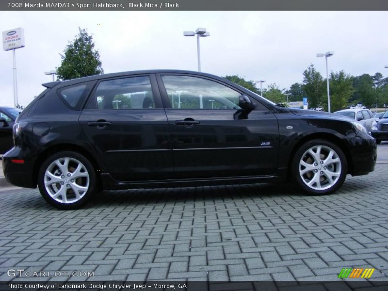 Black Mica / Black 2008 Mazda MAZDA3 s Sport Hatchback