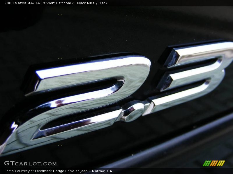 Black Mica / Black 2008 Mazda MAZDA3 s Sport Hatchback
