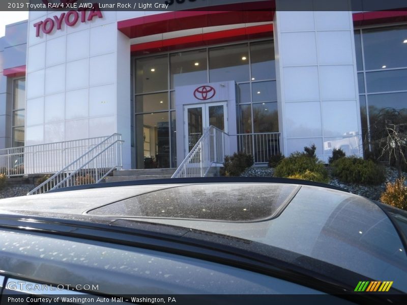 Lunar Rock / Light Gray 2019 Toyota RAV4 XLE AWD