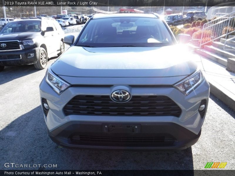 Lunar Rock / Light Gray 2019 Toyota RAV4 XLE AWD