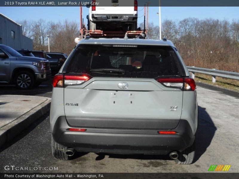 Lunar Rock / Light Gray 2019 Toyota RAV4 XLE AWD
