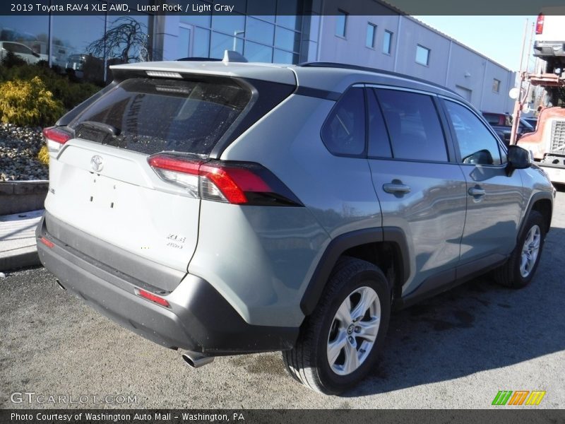 Lunar Rock / Light Gray 2019 Toyota RAV4 XLE AWD