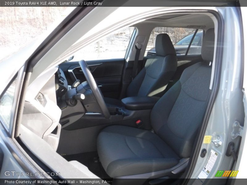 Lunar Rock / Light Gray 2019 Toyota RAV4 XLE AWD