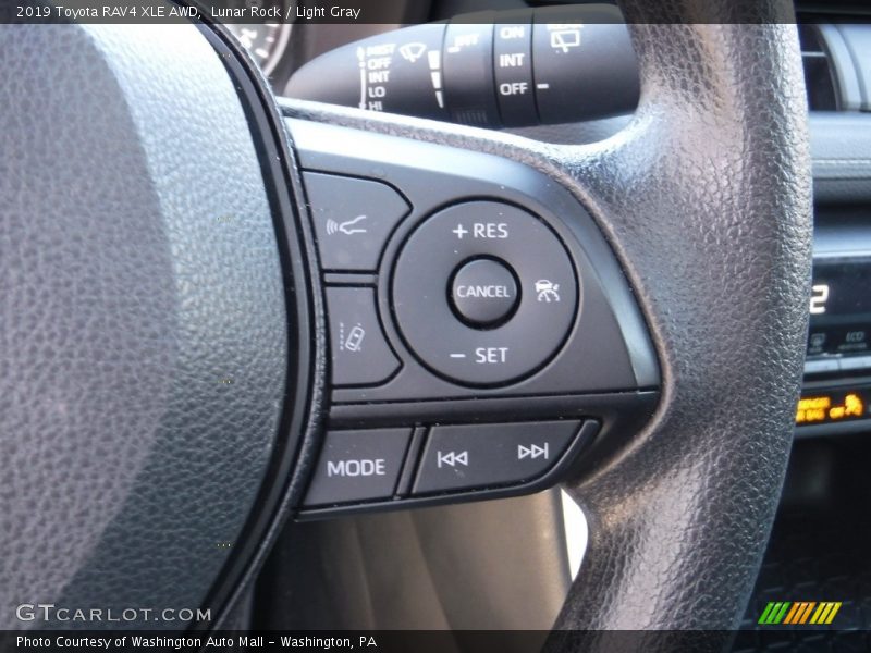 Lunar Rock / Light Gray 2019 Toyota RAV4 XLE AWD