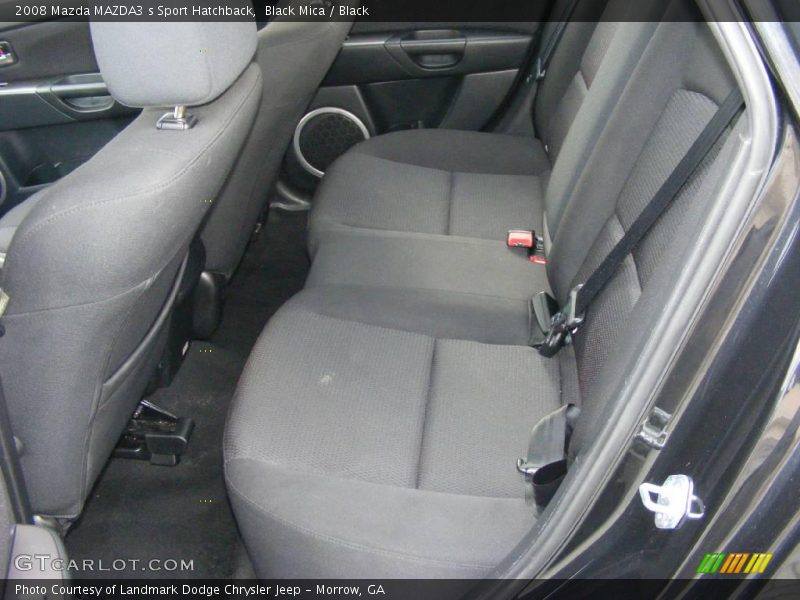Black Mica / Black 2008 Mazda MAZDA3 s Sport Hatchback