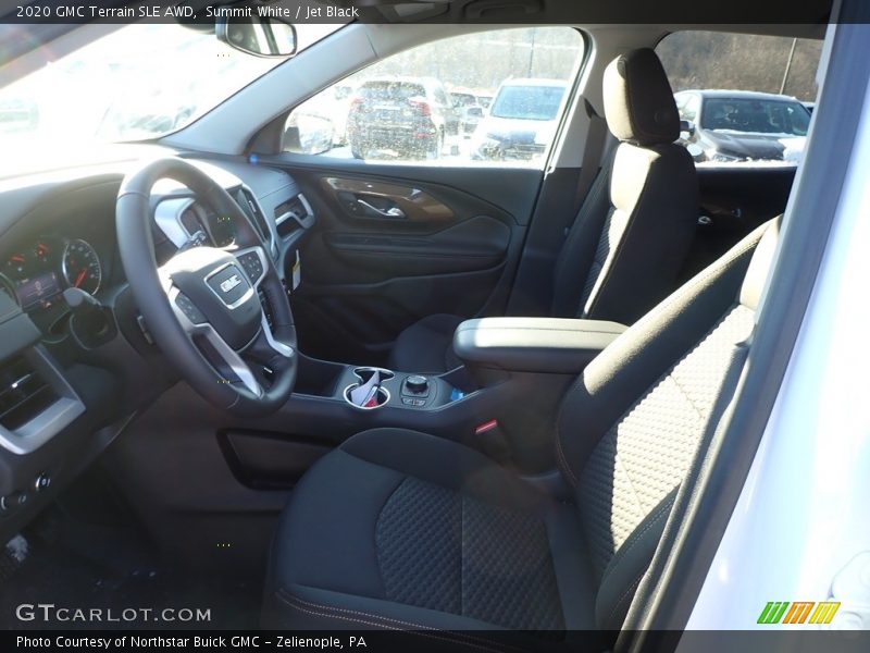 Summit White / Jet Black 2020 GMC Terrain SLE AWD