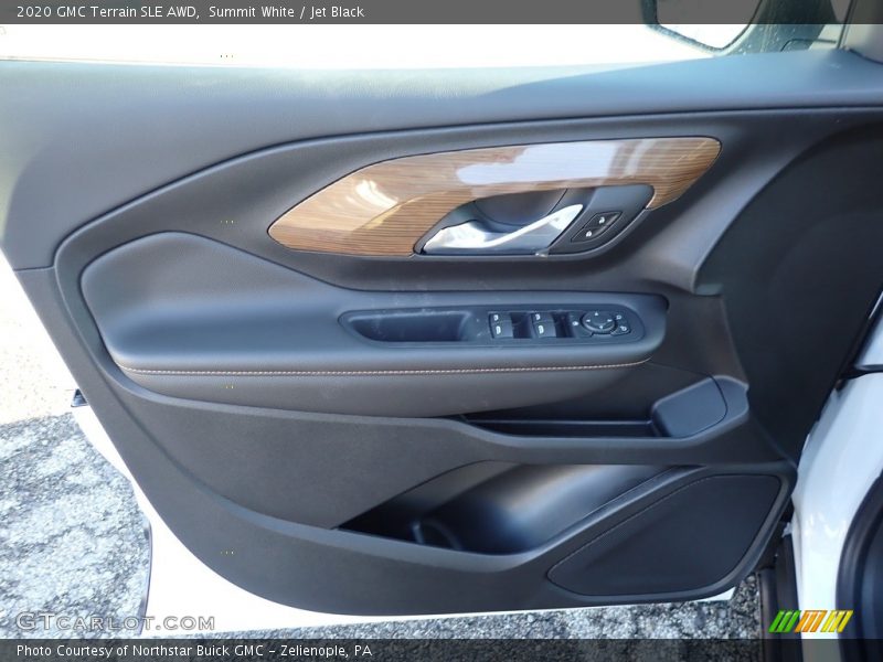 Summit White / Jet Black 2020 GMC Terrain SLE AWD