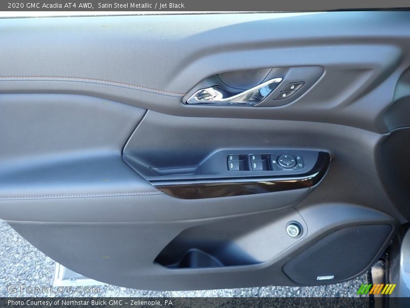 Satin Steel Metallic / Jet Black 2020 GMC Acadia AT4 AWD