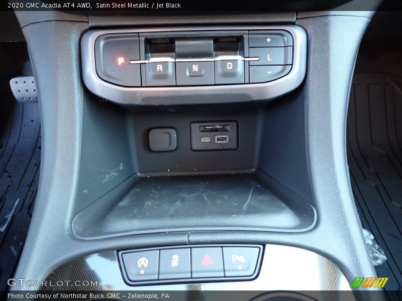 Satin Steel Metallic / Jet Black 2020 GMC Acadia AT4 AWD