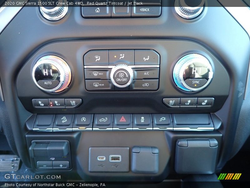 Controls of 2020 Sierra 1500 SLT Crew Cab 4WD