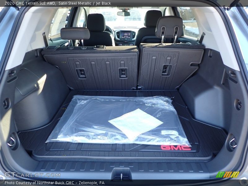 Satin Steel Metallic / Jet Black 2020 GMC Terrain SLE AWD