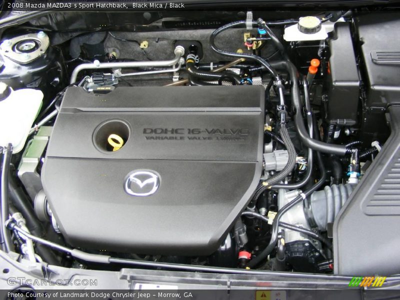 Black Mica / Black 2008 Mazda MAZDA3 s Sport Hatchback