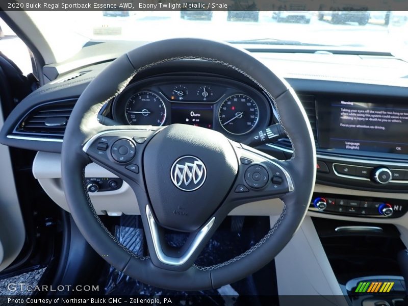  2020 Regal Sportback Essence AWD Steering Wheel