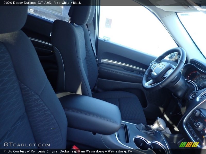 Vice White / Black 2020 Dodge Durango SXT AWD