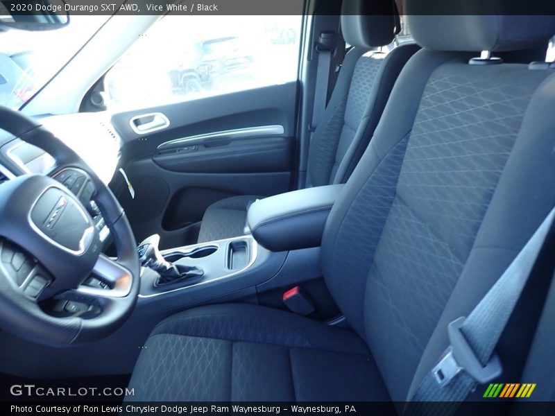 Vice White / Black 2020 Dodge Durango SXT AWD