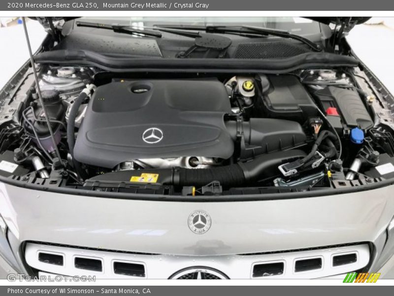  2020 GLA 250 Engine - 2.0 Liter Turbocharged DOHC 16-Valve VVT 4 Cylinder