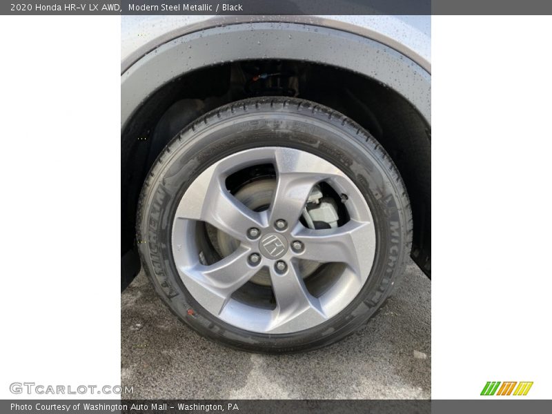 Modern Steel Metallic / Black 2020 Honda HR-V LX AWD
