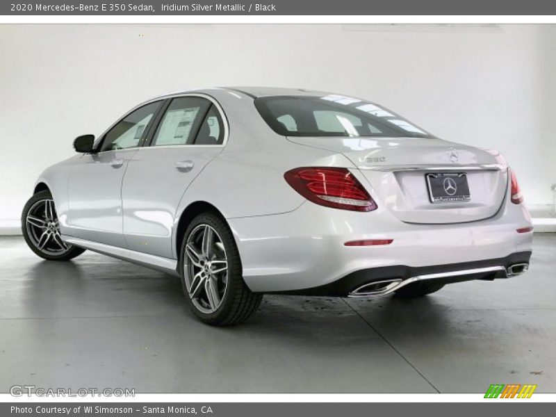 Iridium Silver Metallic / Black 2020 Mercedes-Benz E 350 Sedan