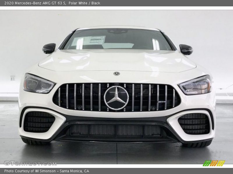 Polar White / Black 2020 Mercedes-Benz AMG GT 63 S