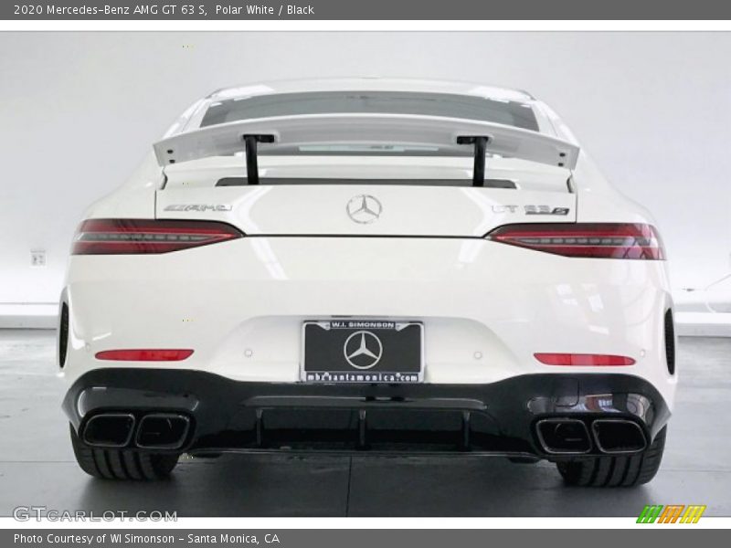 Polar White / Black 2020 Mercedes-Benz AMG GT 63 S