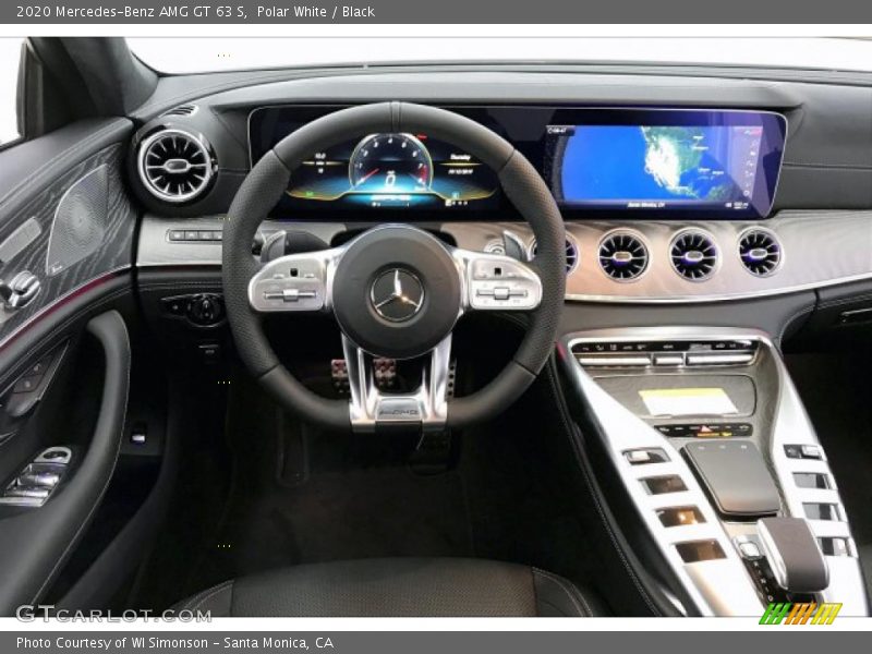 Polar White / Black 2020 Mercedes-Benz AMG GT 63 S