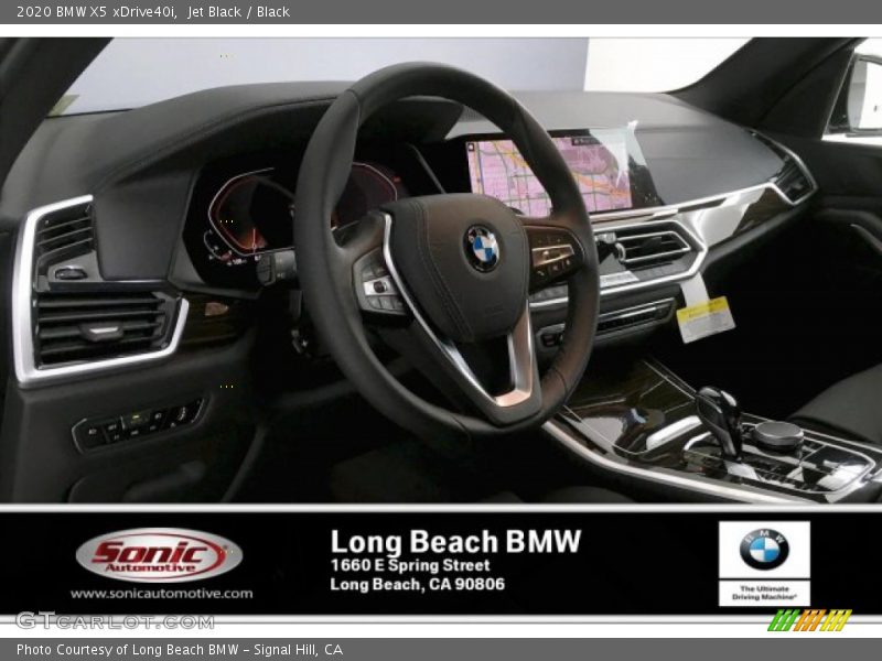 Jet Black / Black 2020 BMW X5 xDrive40i