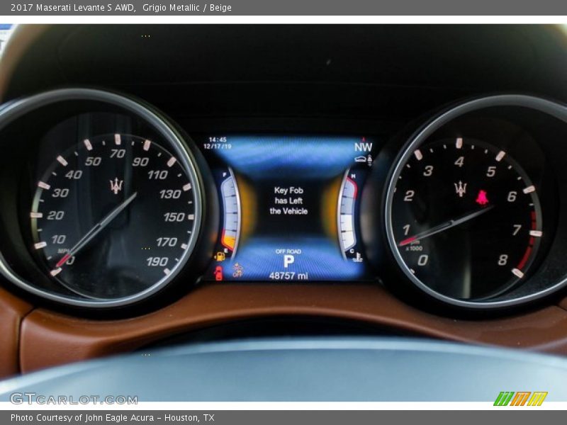  2017 Levante S AWD S AWD Gauges