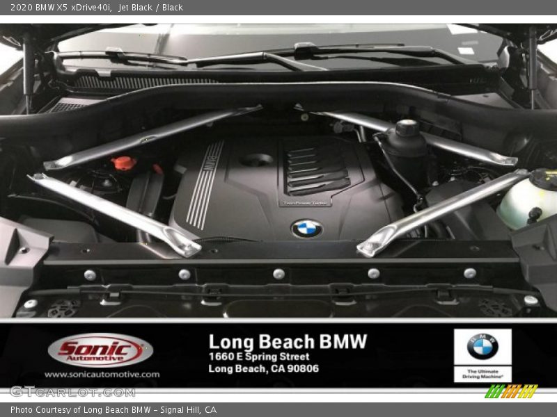 Jet Black / Black 2020 BMW X5 xDrive40i