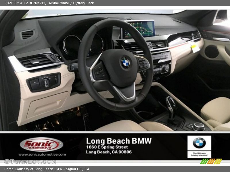 Alpine White / Oyster/Black 2020 BMW X2 sDrive28i