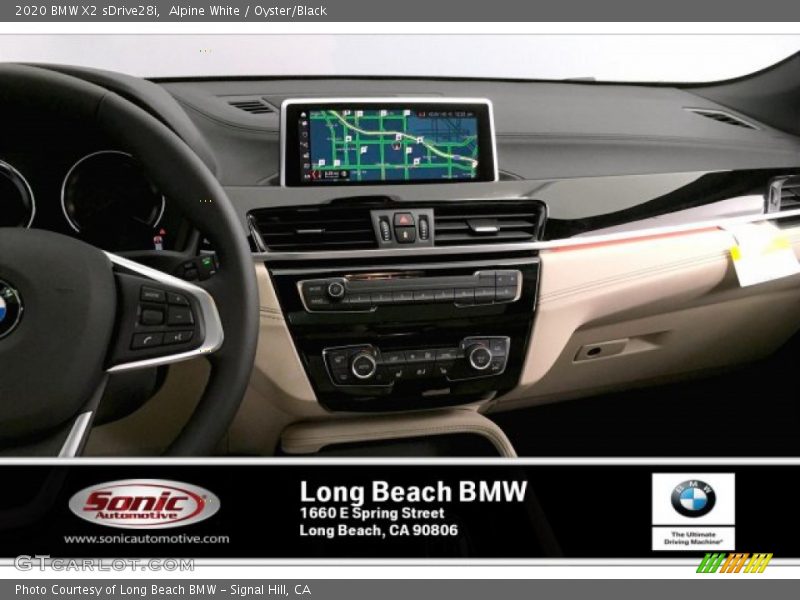 Alpine White / Oyster/Black 2020 BMW X2 sDrive28i
