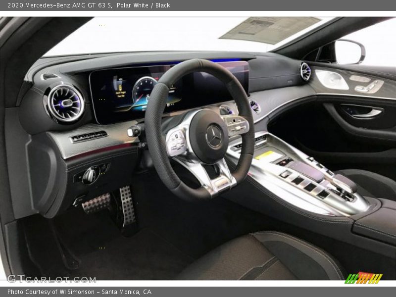 Polar White / Black 2020 Mercedes-Benz AMG GT 63 S
