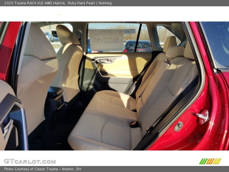 Ruby Flare Pearl / Nutmeg 2020 Toyota RAV4 XLE AWD Hybrid