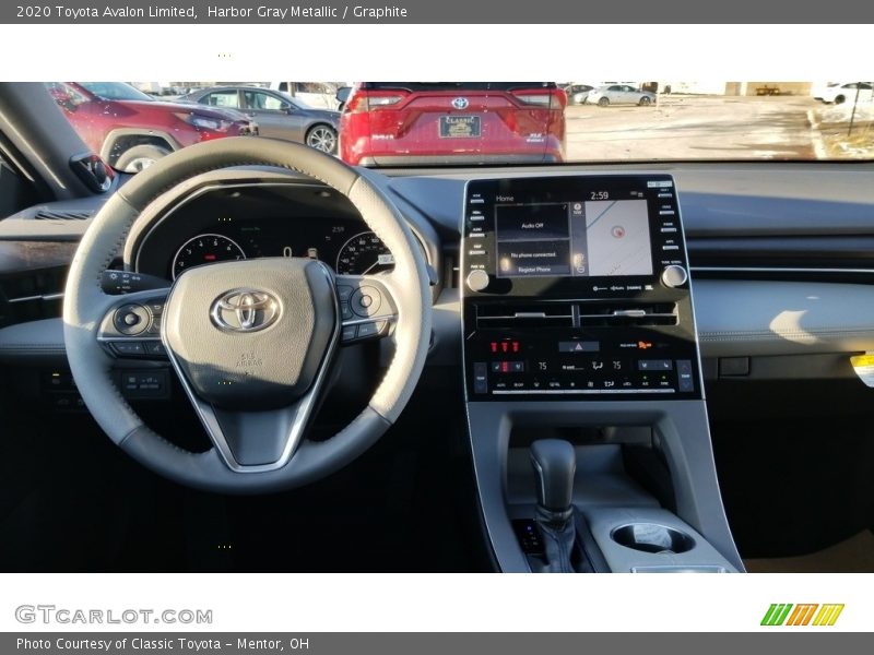 Harbor Gray Metallic / Graphite 2020 Toyota Avalon Limited